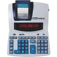 ibico® 1491X Tischrechner druckend weiß/blau von ibico®