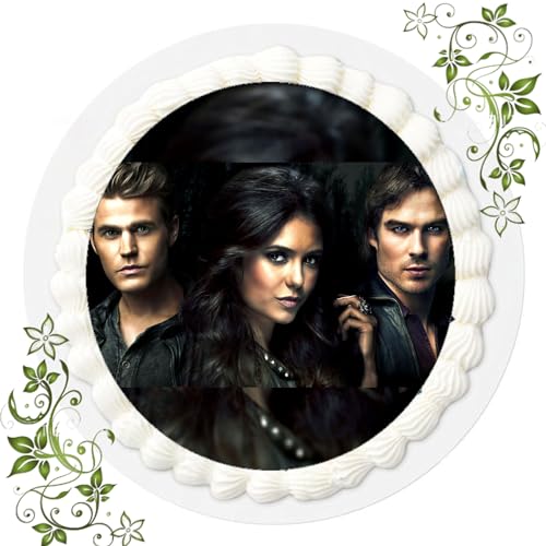 ich Tortenaufleger, Fondant, Weiß, 1 Stück, Ø 20cm, The Vampire Diaries, Party ich Tortenaufleger, Fondant, Weiß, 1 Stück, Ø 20cm, The Vampire Diaries, Party von ich