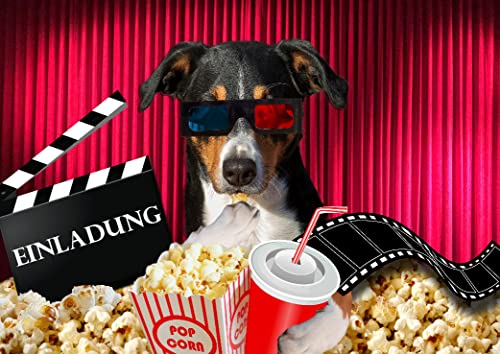 ich 12 Einladungskarten & 12 Umschläge für Geburtstag Partys und Kindergeburtstag Kino Nr.1 ich 12 Einladungskarten & 12 Umschläge für Geburtstag Partys und Kindergeburtstag Kino Nr.1 von ich