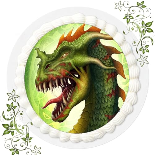 ich FONDANT Tortenbild, Zuckerbild mit Motiv, Essbares Foto für Torten, Tortenbild, Tortenaufleger Ø 20cm FONDANT Drachen Nr. 6003 ich FONDANT Tortenbild, Zuckerbild mit Motiv, Essbares Foto für Torten, Tortenbild, Tortenaufleger Ø 20cm FONDANT Drachen Nr. 6003 von VWPEYY