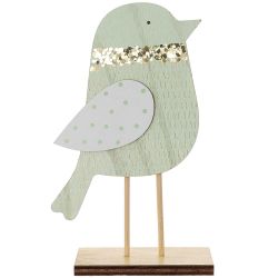 Aufsteller Vogel aus Holz 17x10cm Aufsteller Vogel aus Holz 17x10cm von idee. Creativmarkt
