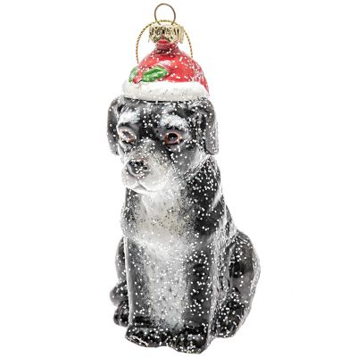 Baumschmuck Labrador mit Mütze 13cm von idee. Creativmarkt