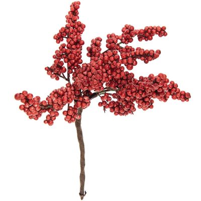 Beerenpick rot-natur 14cm Beerenpick rot-natur 14cm von idee. Creativmarkt