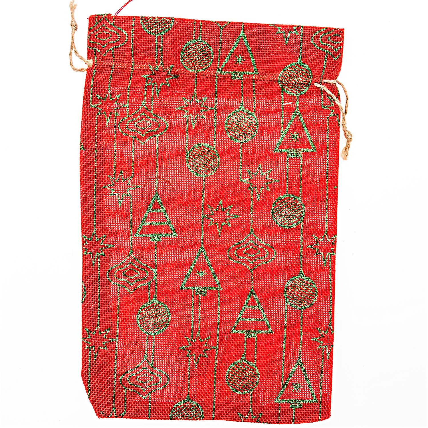 Beutel in Juteoptik X-Mas rot Beutel in Juteoptik X-Mas rot von idee. Creativmarkt