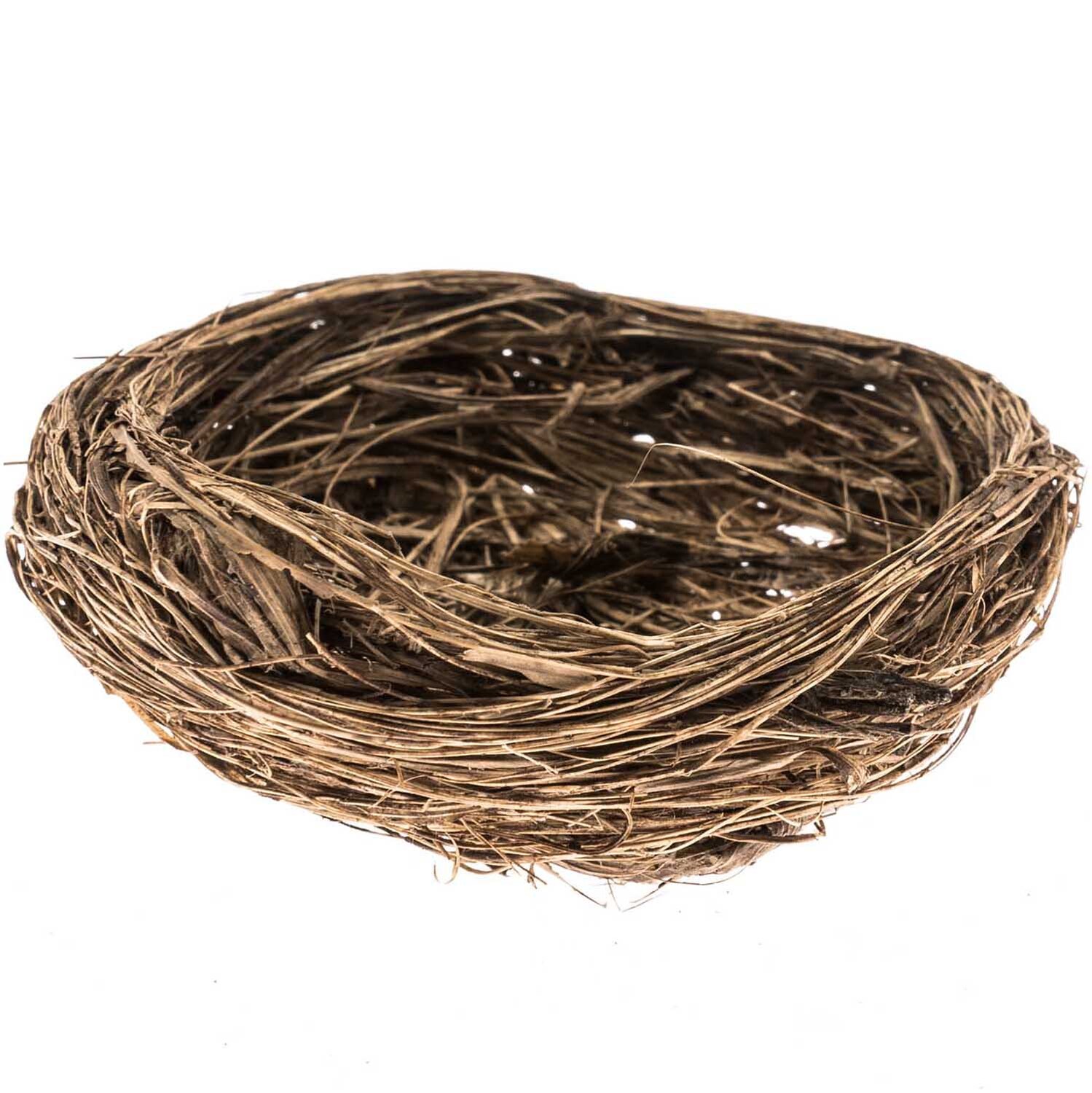 Deko Nest natur Ø=8cm 4 Stück Deko Nest natur Ø=8cm 4 Stück von idee. Creativmarkt