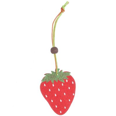Erdbeere zum Hängen 6,5x5cm von idee. Creativmarkt