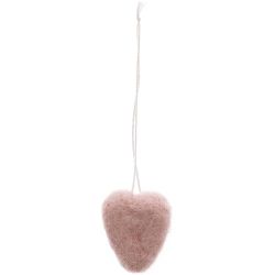 Hänger Herz aus Filz pink 3,5x3,5cm von idee. Creativmarkt