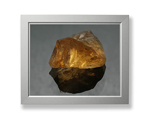 Bilderrahmen Beryll N Bildformat 21 x 31 CM in Eisen Schliff mit klarem Kunstglas Poster Puzzle Diamond Painting von ideenwelt24