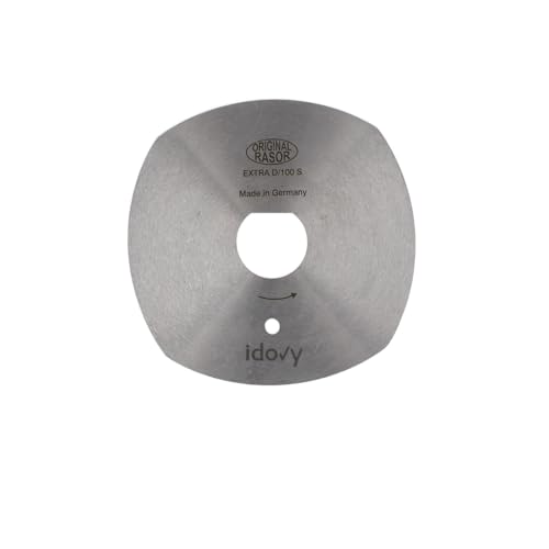idovy ® - Rasor klinge 100 mm aus extra Stahl und 4 Seiten - 10SEXTG von idovy
