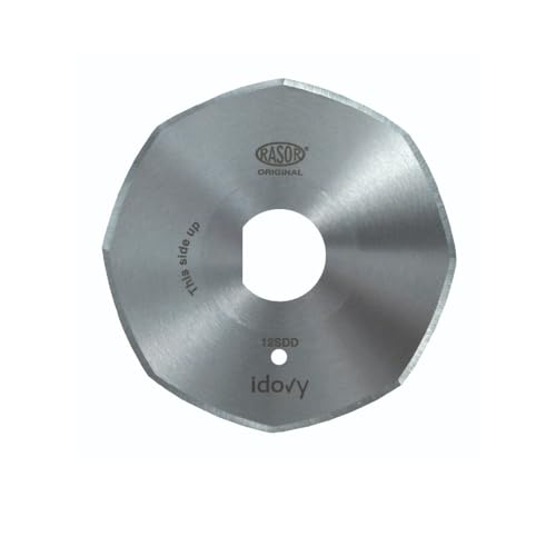 idovy ® - Rasor klinge 120 mm aus HSS Stahl DirectDrive und 8 Seiten - 12SDD von idovy
