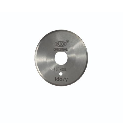 idovy ® - Rasor klinge 50 mm aus HSS Stahl Rund - 50CHSS von idovy