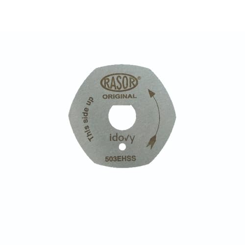 idovy ® - Rasor klinge 50 mm aus HSS Stahl und 6 Seiten - 503EHSS von idovy