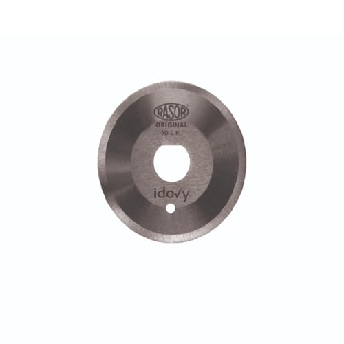idovy ® - Rasor klinge 50 mm aus Stahl K190 Rund - 50CK von idovy