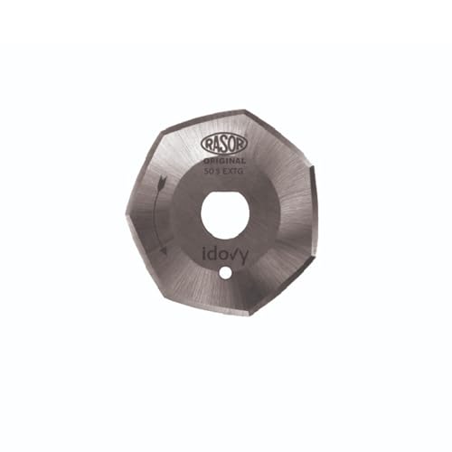 idovy ® - Rasor klinge 50 mm aus extra Stahl und 7 Seiten - 50SEXTG von idovy