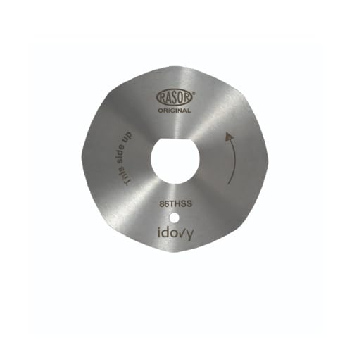 idovy ® - Rasor klinge 86 mm aus HSS Stahl und 8 Seiten - 86THSS von idovy