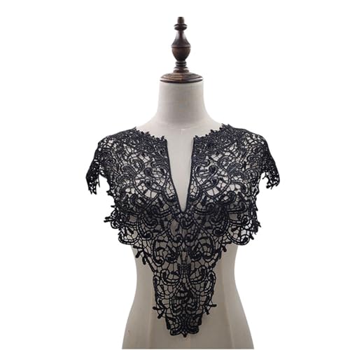 ieron Vorne Y-Ausschnitt bestickte Spitze Kragen Applikation Spitzenbesatz Patches Nähen für DIY Handwerk Kostüm Kleidung Motiv Kleid Trim Kleid Dekoration ieron Vorne Y-Ausschnitt bestickte Spitze Kragen Applikation Spitzenbesatz Patches Nähen für DIY Handwerk Kostüm Kleidung Motiv Kleid Trim Kleid Dekoration von Ieron