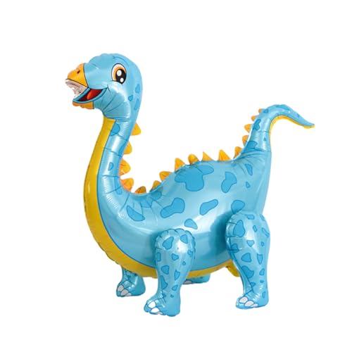 3D Dinosaurier Folienballon, Dinosaurier Luftballons, Blaue Stegosaurus Luftballons, Kinder Dino Luftballons Partyzubehör, Selbststehende Dinosaurier-Folienballons 3D Dinosaurier Folienballon, Dinosaurier Luftballons, Blaue Stegosaurus Luftballons, Kinder Dino Luftballons Partyzubehör, Selbststehende Dinosaurier-Folienballons von iewrtcin