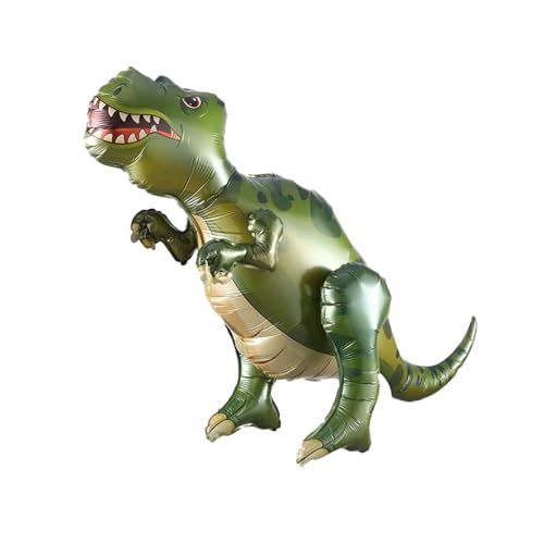 3D Dinosaurier Folienballon, Dinosaurier Luftballons, Grüne Tyrannosaurus Rex Luftballons, Kinder Dino Luftballons Partyzubehör, Selbststehende Dinosaurier-Folienballons 3D Dinosaurier Folienballon, Dinosaurier Luftballons, Grüne Tyrannosaurus Rex Luftballons, Kinder Dino Luftballons Partyzubehör, Selbststehende Dinosaurier-Folienballons von iewrtcin