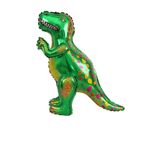 3D Dinosaurier Folienballon, Dinosaurier Luftballons, Grüne Tyrannosaurus Rex Luftballons, Kinder Dino Luftballons Partyzubehör, Selbststehende Dinosaurier-Folienballons 3D Dinosaurier Folienballon, Dinosaurier Luftballons, Grüne Tyrannosaurus Rex Luftballons, Kinder Dino Luftballons Partyzubehör, Selbststehende Dinosaurier-Folienballons von iewrtcin