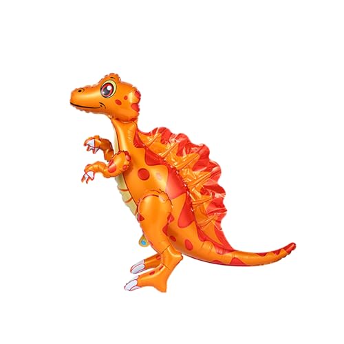 3D Dinosaurier Folienballon, Dinosaurier Luftballons, Orange Spinosaurus Luftballons, Kinder Dino Luftballons Partyzubehör, Selbststehende Dinosaurier-Folienballons 3D Dinosaurier Folienballon, Dinosaurier Luftballons, Orange Spinosaurus Luftballons, Kinder Dino Luftballons Partyzubehör, Selbststehende Dinosaurier-Folienballons von iewrtcin