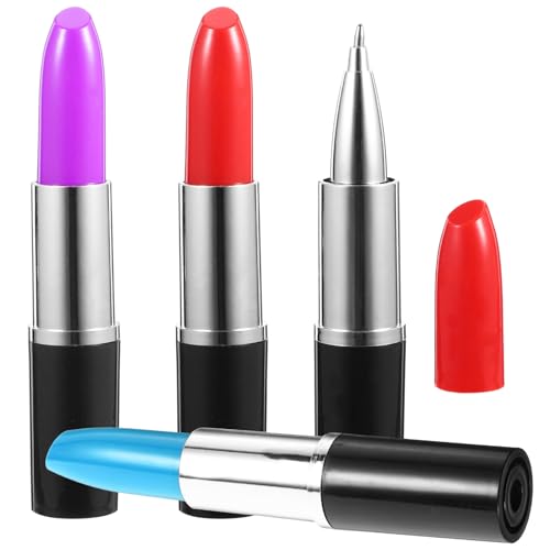 Lippenstift-Form, 24 Stück kreative Kugelschreiber, Schreibstifte, Mehrfarbig, Lippenstift, niedlicher Kugelschreiber, Schreibwaren, Studenten, Kinder Lippenstift-Form, 24 Stück kreative Kugelschreiber, Schreibstifte, Mehrfarbig, Lippenstift, niedlicher Kugelschreiber, Schreibwaren, Studenten, Kinder von ifundom