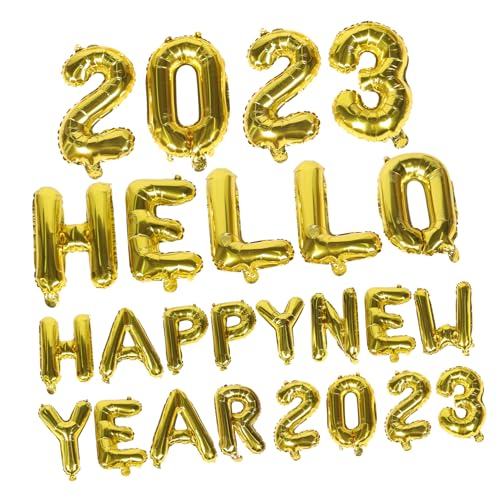 ifundom Neujahrsfeier Luftballons Aluminiumfolie Party Supplies Freudige Dekorationen Set ifundom Neujahrsfeier Luftballons Aluminiumfolie Party Supplies Freudige Dekorationen Set von ifundom