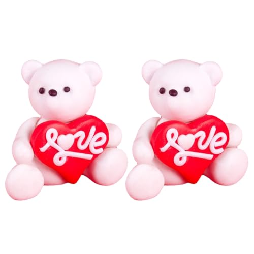 ifundom 1 Satz Bär Kuchendekoration Mini-liebesbären Hochzeitsdekorationen Tierfiguren Kuchendekoration Requisiten Retro- Kleine Bärenkuchendekoration Vintage - Polymer-ton 2st ifundom 1 Satz Bär Kuchendekoration Mini-liebesbären Hochzeitsdekorationen Tierfiguren Kuchendekoration Requisiten Retro- Kleine Bärenkuchendekoration Vintage - Polymer-ton 2st von ifundom