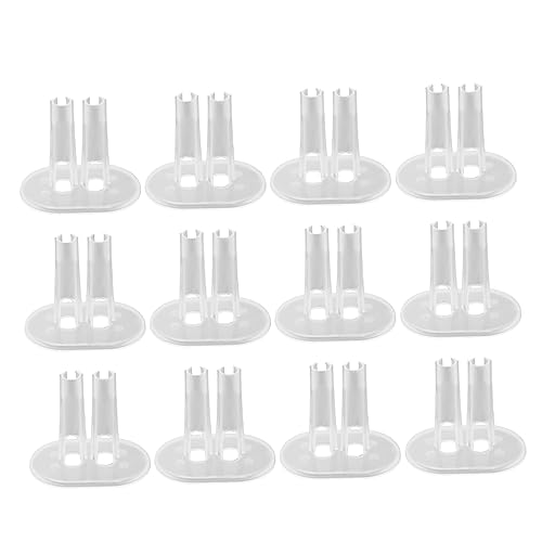 ifundom 1 Satz Doll Stand Holder Transparenter Puppenständer für Puppen von Robuster Kunststoff für Spielzimmer Fördert Interaktion und Ordnung von ifundom