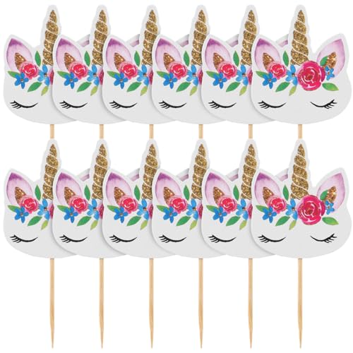 ifundom 1 Satz Einhorn-kuchen-einsatz Tortenaufsätze Für Geburtstage Cupcake-picks Hochzeit Topper Zum Einsetzen Von Cupcake-auswahl Cupcake Topper Für Den Vatertag Papier 36st ifundom 1 Satz Einhorn-kuchen-einsatz Tortenaufsätze Für Geburtstage Cupcake-picks Hochzeit Topper Zum Einsetzen Von Cupcake-auswahl Cupcake Topper Für Den Vatertag Papier 36st von ifundom