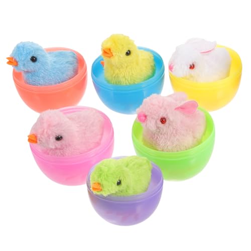 ifundom Osterspielzeug für Jungen und Mädchen und Hühner-aufziehspielzeug für Osterkörbe ifundom Osterspielzeug für Jungen und Mädchen und Hühner-aufziehspielzeug für Osterkörbe von ifundom