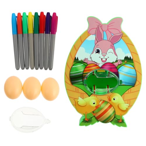 ifundom 1 Satz Maschine Zum Bemalen Von Eiern Osterspielzeug Selber Machen Ostereier Ei-set Bemalen Eierdekorateur Ostern Malen Osterei Selber Machen Abs-material von ifundom