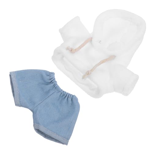ifundom 1 Satz Plüschbär Kleidung Set für Stofftiere Wiederverwendbare Hoodie und Jeans für Mini Puppen Fördert Kreativität und Spielspaß Pflegeleicht für Imaginative Rollenspiele ifundom 1 Satz Plüschbär Kleidung Set für Stofftiere Wiederverwendbare Hoodie und Jeans für Mini Puppen Fördert Kreativität und Spielspaß Pflegeleicht für Imaginative Rollenspiele von ifundom