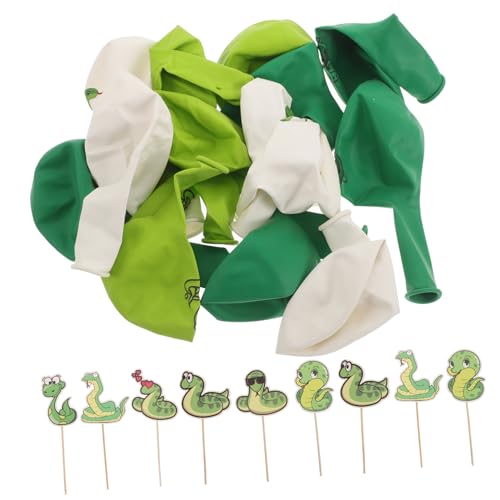 ifundom 1 Satz Schlangenballondekoration Luftballons Für Tierpartys Tiere Geburtstagsparty Zubehör Papier von ifundom