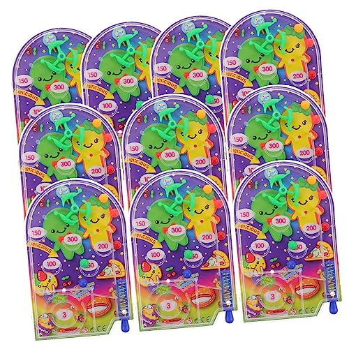 ifundom 1 Satz Teiliges Tragbares Flipper Für Kreative Tischspielmaschine Für Spaß Und Geschicklichkeit Für Partys Und Spielnachmittage 10 Stück von ifundom