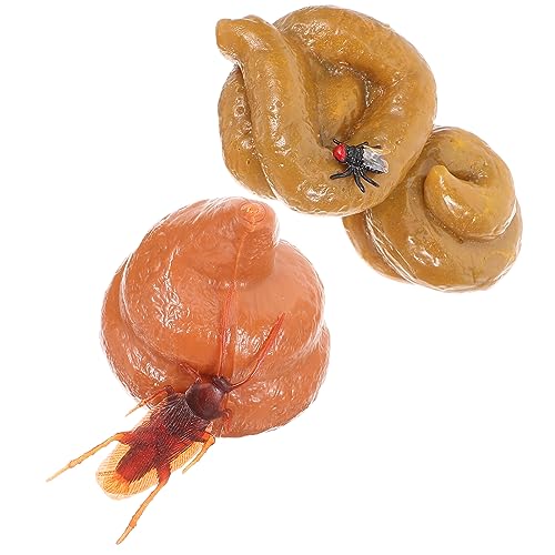 ifundom 1 Satz simulierter Hocker Halloween Halloween Toys kinderspielzeug küchendekoration Erwachsene gefälschtes Kotspielzeug realistisch kniffliges Plastik von ifundom