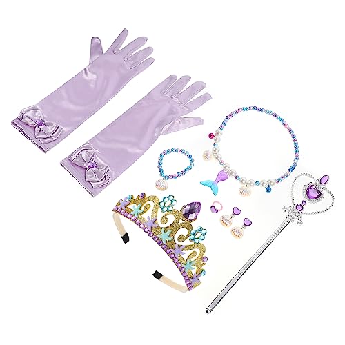 ifundom 1 Set Meerjungfrau Schmuckset Mit Ohrringen Ring Halskette Und Armband Perfekte Party Accessoires Für Kleine Prinzessinnen Und Rollenspiele ifundom 1 Set Meerjungfrau Schmuckset Mit Ohrringen Ring Halskette Und Armband Perfekte Party Accessoires Für Kleine Prinzessinnen Und Rollenspiele von ifundom