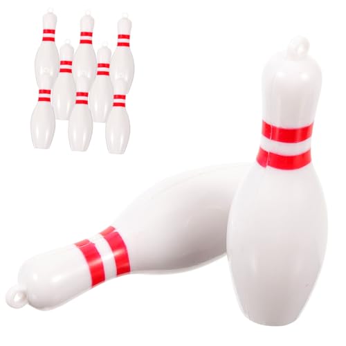 ifundom 10 Stück Bowling Pin Schlüsselanhänger Dekorative Anhänger Kleine Bowling Deko für Taschen Rucksäcke Geburtstags mitgebsel Geschenkidee ifundom 10 Stück Bowling Pin Schlüsselanhänger Dekorative Anhänger Kleine Bowling Deko für Taschen Rucksäcke Geburtstags mitgebsel Geschenkidee von ifundom