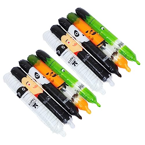 ifundom 10-teiliges Halloween-ballon-stick-set Aufblasbarer Stick für Halloween-party Dekoratives Spielzeug für Jungen und Mädchen ifundom 10-teiliges Halloween-ballon-stick-set Aufblasbarer Stick für Halloween-party Dekoratives Spielzeug für Jungen und Mädchen von ifundom