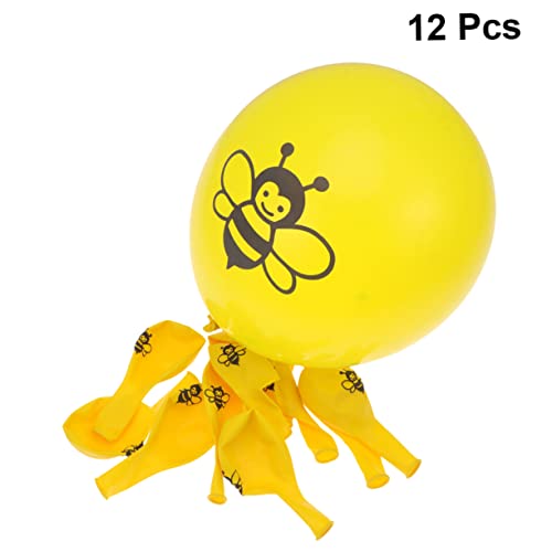 ifundom 12 Stück 12 Latexballons wandverkleidung wand polsterung luftbalons ballongas luftballone Kindergeburtstag Zubehör für Partydekoration Bienenballons Bausatz für Partyballons Yellow ifundom 12 Stück 12 Latexballons wandverkleidung wand polsterung luftbalons ballongas luftballone Kindergeburtstag Zubehör für Partydekoration Bienenballons Bausatz für Partyballons Yellow von ifundom
