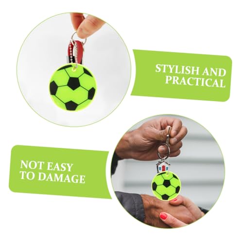 ifundom 12 Stück Teiliges Schlüsselanhänger Fußball aus Langlebigem PVC Reflektierend für Rucksack und Taschenanhang Modisches Sportdesign für Schüler und Party Dekorationen ifundom 12 Stück Teiliges Schlüsselanhänger Fußball aus Langlebigem PVC Reflektierend für Rucksack und Taschenanhang Modisches Sportdesign für Schüler und Party Dekorationen von ifundom