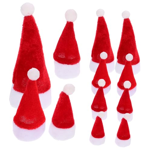ifundom 12 Stück Teiliges Weihnachtsflaschenhüllen aus Festliche Rote Flaschendekoration für Xmas Party Vielseitig Einsetzbar für Wein und Getränkeflaschen für Weihnachtsfeiern und ifundom 12 Stück Teiliges Weihnachtsflaschenhüllen aus Festliche Rote Flaschendekoration für Xmas Party Vielseitig Einsetzbar für Wein und Getränkeflaschen für Weihnachtsfeiern und von ifundom