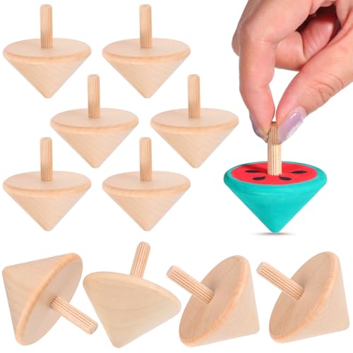 ifundom 12 Stück Unfertige Kreisel Neuartige Holzgyroskope Spielzeug Basteln Zum Bemalen Für Heimaktivitäten Projekte Partygeschenke ifundom 12 Stück Unfertige Kreisel Neuartige Holzgyroskope Spielzeug Basteln Zum Bemalen Für Heimaktivitäten Projekte Partygeschenke von ifundom