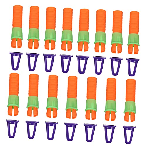 ifundom 15 Stück Teiliges Crayon Extender aus Langlebigem Praktischer Ölmalstift Verlängerer und Buntstiftspitzer Leichtes Tragbares Tool zur Verlängerung und Stiftspitze für Künstler von ifundom