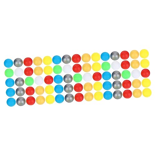 ifundom 150 Stk Lotteriekugel plastikbälle plastikball Spielbälle verlosen Verkaufsautomat Aktivität Lotteriebälle Sphäre Partybälle automatisch Kapsel Freiwurf Spielball Requisiten von ifundom