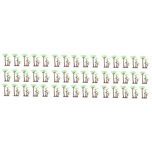 ifundom 150 Stk Simulierter kleiner Kokosnussbaum Mini-Simulationspalme Miniatur-Puppenhauszubehör Anlage kuchen Mikrolandschaftsornament Mikrolandschaft Kokospalme Bonsai schmücken von ifundom