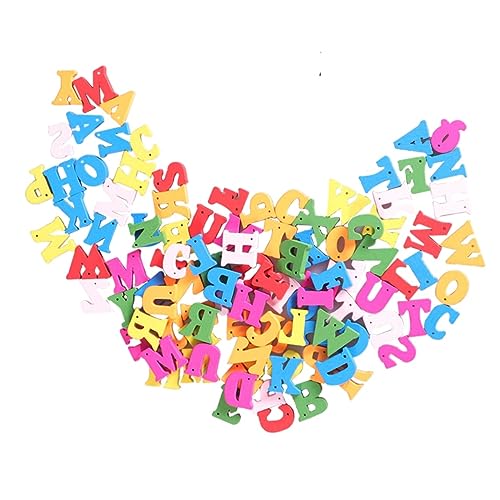 ifundom 15mm DIY Holzscheiben Bastelmaterial Für Scrapbooking Und Dekoration Mit Bunten Englischen Buchstaben Natürliches Deko Für Kreative Projekte ifundom 15mm DIY Holzscheiben Bastelmaterial Für Scrapbooking Und Dekoration Mit Bunten Englischen Buchstaben Natürliches Deko Für Kreative Projekte von ifundom