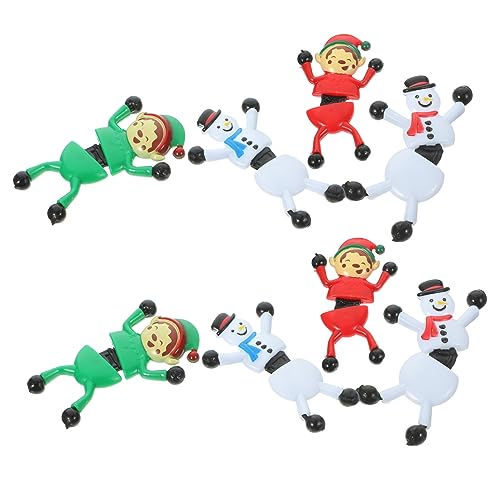 ifundom 16 Teiliges Stretch Für Weihnachtsanzüge Weihnachtsgeschenke Stressabbau Für Männer Weihnachts Plüschtiere Mini Kleines Dehnbares Zappelspielzeug von ifundom
