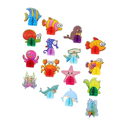 ifundom 16St Wabenornamente Schwimmbad Fischausschnitte zur Dekoration Wabenkrabbe Jumbo geburtstagsdeko kindergeburtstags Dekoration Papierfächerdekorationen Tischdeko ifundom 16St Wabenornamente Schwimmbad Fischausschnitte zur Dekoration Wabenkrabbe Jumbo geburtstagsdeko kindergeburtstags Dekoration Papierfächerdekorationen Tischdeko von ifundom
