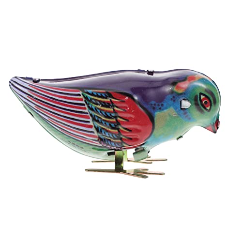 ifundom 1stück Kreatives Wind-up Magpie Spielzeug Aus Blech Nostalgisches Spielzeug Für Junge Mädchen Und Als Tischdekoration Für Partytüten ifundom 1stück Kreatives Wind-up Magpie Spielzeug Aus Blech Nostalgisches Spielzeug Für Junge Mädchen Und Als Tischdekoration Für Partytüten von ifundom