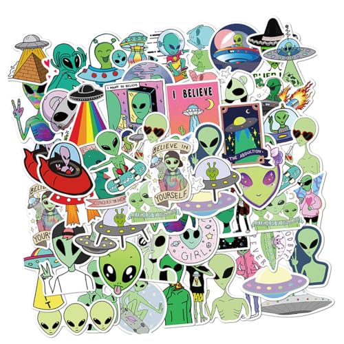ifundom 2 Sätze Aliens Aufkleber PVC Selbstklebend Luggage Sticker für Koffer Skateboard Notebook DIY Cartoon Deko Wiederverwendbar ifundom 2 Sätze Aliens Aufkleber PVC Selbstklebend Luggage Sticker für Koffer Skateboard Notebook DIY Cartoon Deko Wiederverwendbar von ifundom